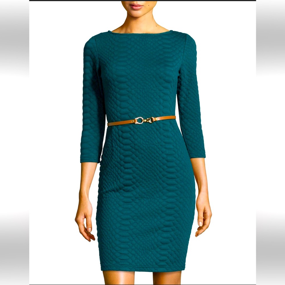Sharagana dress tempest teal